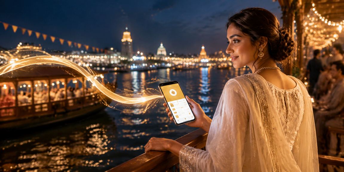 মোবাইল থেকে 50price ভাউচার ব্যবহারের দৃশ্য